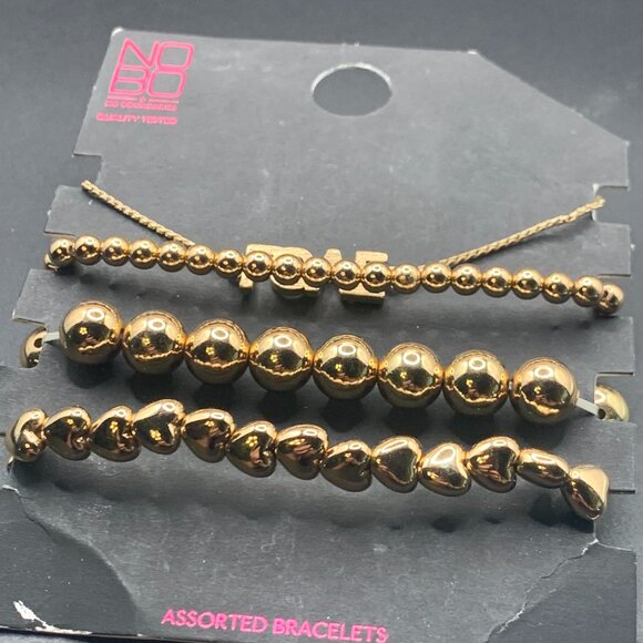 No Boundaries Jewelry - 4ct No Boundaries Gold Tone Bracelets on Package